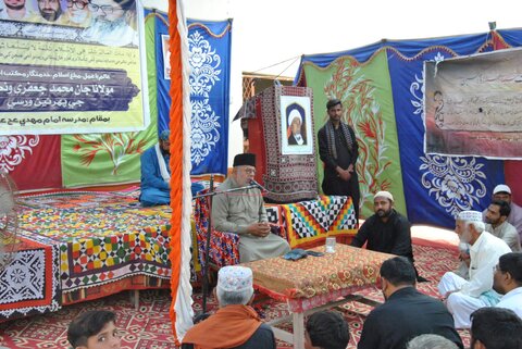 رفیق قائد ملت جعفریہ پاکستان مرحوم مولانا  جان محمد ونگانی کا انعقاد