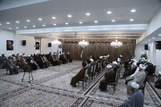 تصاویر/ تجلیل از اساتید مدارس علمیه تبریز
