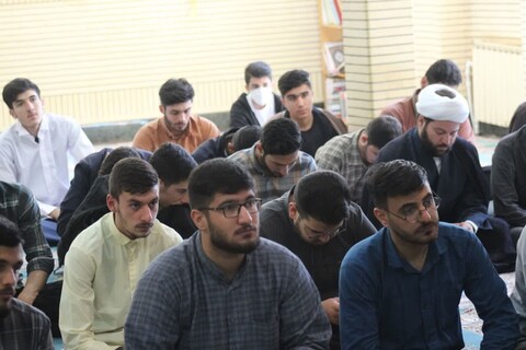 تصاویر/ مراسم تجلیل از اساتید مدرسه علمیه رسول اکرم (ص) تکاب