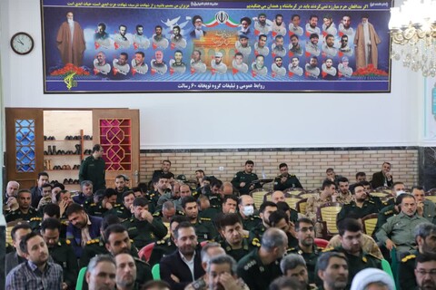 تصاویر/ تجلیل از مربیان برتر قرارگاه منطقه ای عاشورا در تبریز