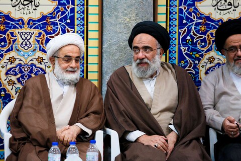 تصاویر/  آیین تجلیل از اساتید مدرسه علمیه مروی تهران به مناسبت روز معلم