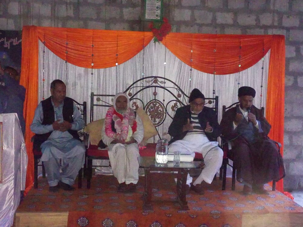 بلتستانی عالم دین کی خدمات کے اعتراف میں اعزازی تقریب کا انعقاد