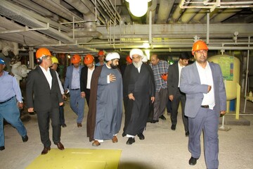 تصاویر/ بازدید نماینده ولی فقیه در بوشهر از پتروشیمی خارگ