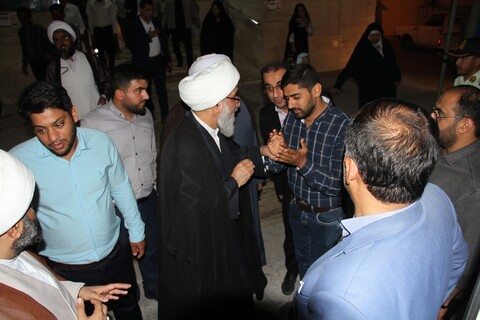 ملاقات مردمی امام جمعه بوشهر در جزیره خارگ