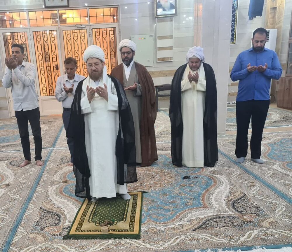 بازدید مدیرکل تبلیغات اسلامی خوزستان از مدرسه و موزه ی آیت الله انصاری (ره) اهواز