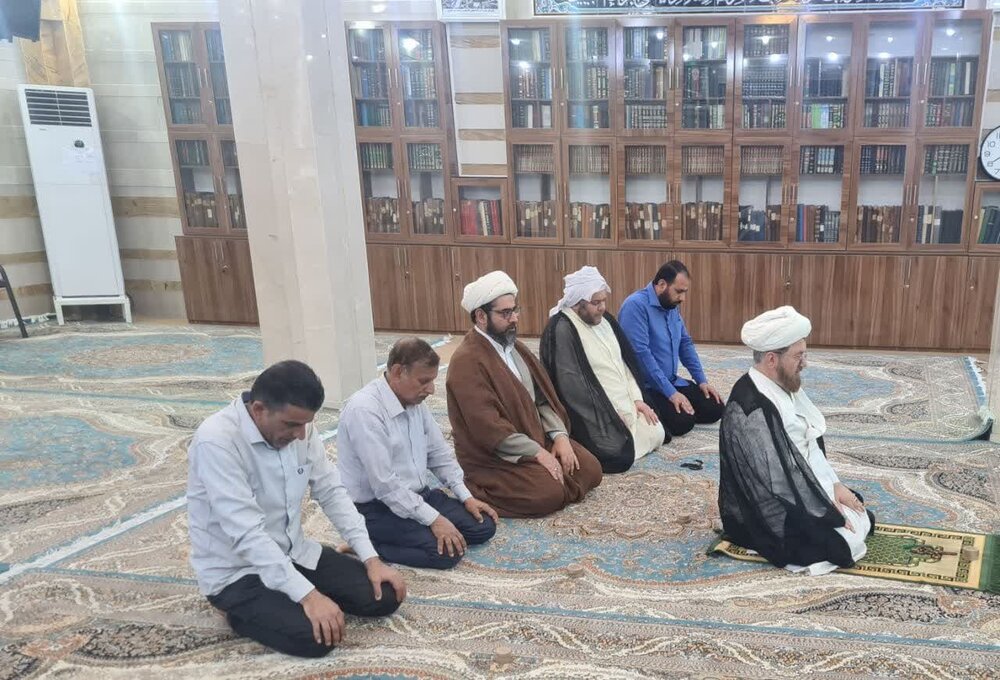 بازدید مدیرکل تبلیغات اسلامی خوزستان از مدرسه و موزه ی آیت الله انصاری (ره) اهواز