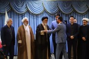 تصاویر/ آئین تجلیل از برگزیدگان محافل و رویدادهای قرآنی کانون های فرهنگی هنری مساجد آذربایجان شرقی