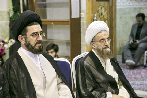 مراسم چهلم پدر عضو جامعه مدرسین حوزه علمیه قم