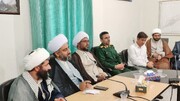 تصاویر/ نشست هم‌اندیشی روحانیون فعال مساجد شهرستان بندرلنگه