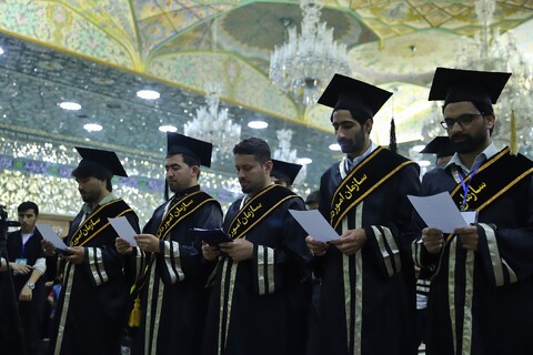 Photo/ Iran International Students Graduation Ceremony at Lady Masuma Holy Shrine