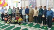 تصاویر/ تجلیل از فعالان فرهنگی مسجد در برازجان