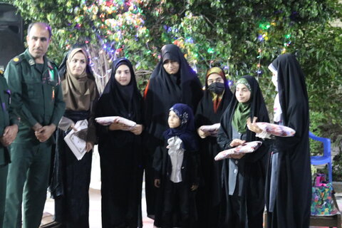 محفل تجلیل از دانش آموزان چادری