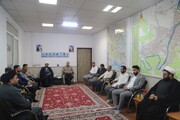 تصاویر/ نشست مدیر حوزه علمیه خوزستان با پیمانکاران و مجریان پروژه های حوزوی