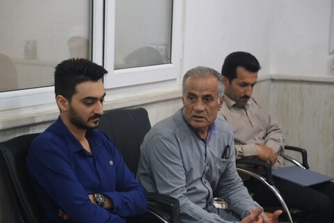 تصاویر/ نشست مدیر حوزه علمیه خوزستان با پیمانکاران و مجریان ساختمان های حوزوی استان