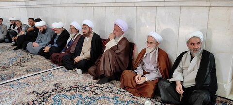تصاویر / مراسم بزرگداشت مدیر فقید مدرسه علمیه سفیران هدایت قزوین