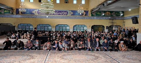 تصاویر / مراسم بزرگداشت مدیر فقید مدرسه علمیه سفیران هدایت قزوین