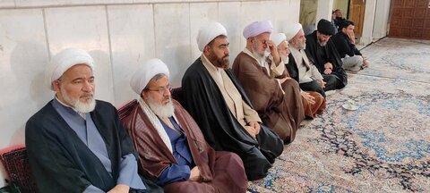 تصاویر / مراسم بزرگداشت مدیر فقید مدرسه علمیه سفیران هدایت قزوین