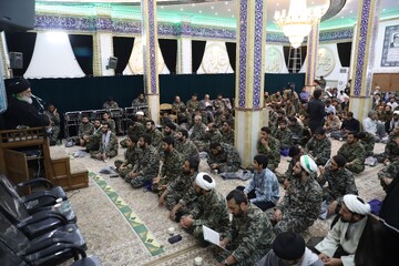 مراسم بزرگداشت شهید حمیدرضا الداغی در قم برگزار شد