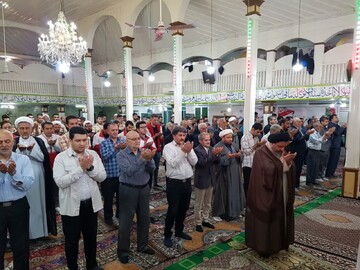 تصاویر/  آیین عبادی سیاسی نماز جمعه ماکو