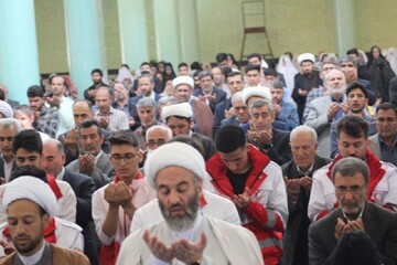 تصاویر/ آییت عبادی سیاسی نماز جمعه تکاب