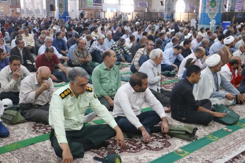 تصاویر/ آیین عبادی سیاسی نماز جمعه کاشان