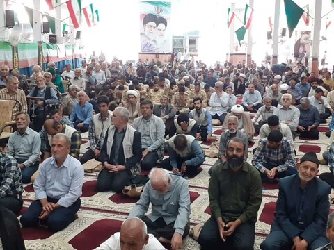 تصاویر. نمازعبادی سیاسی جمعه آران وبیدگل