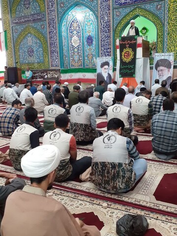 تصاویر. نمازعبادی سیاسی جمعه آران وبیدگل