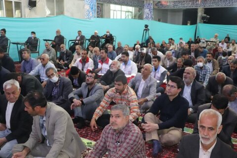 تصاویر/ حضور پرشکوه مردم در نماز جمعه شهرستان قروه