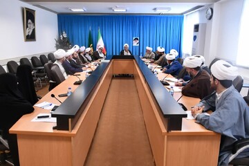 تصاویر/ نشست معاون تبلیغ حوزه های علمیه با معاونین تبلیغ شهرستان های آذربایجان غربی