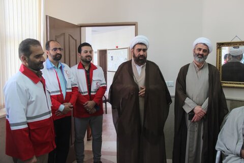 تصاویر / افتتاح خانه هلال مرکز مدیریت حوزه علمیه استان قزوین