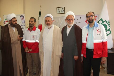 تصاویر / افتتاح خانه هلال مرکز مدیریت حوزه علمیه استان قزوین
