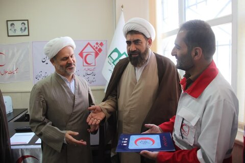 تصاویر / افتتاح خانه هلال مرکز مدیریت حوزه علمیه استان قزوین