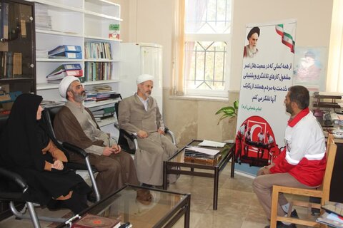 تصاویر / افتتاح خانه هلال مرکز مدیریت حوزه علمیه استان قزوین