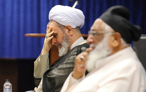 jتصاویر/ مراسم نکوداشت حجت الاسلام والمسلمین قاضی نیاز حسین نقوی