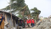 خطرناک طوفان کی وجہ سے روہنگیائی مسلمانوں کے 1300 کیمپ تباہ