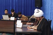 تصاویر/ کرسی آزاداندیشی با موضوع حجاب در مدرسه علمیه امام خامنه ای ارومیه