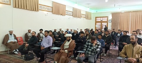 تصاویر/ مراسم سوگواری شهادت امام صادق(ع) در مدرسه علمیه طالبیه تبریز