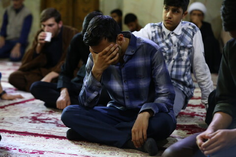 مراسم عزاداری شهادت امام ششم شیعیان در مدرسه علمیه امام صادق(ع) اصفهان