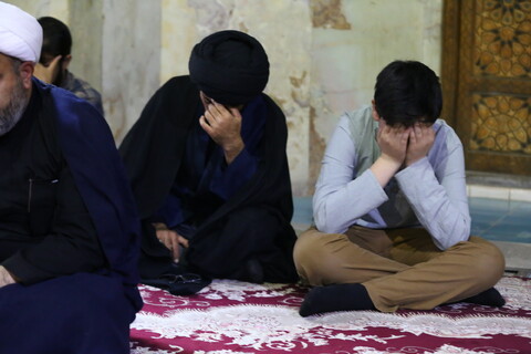 مراسم عزاداری شهادت امام ششم شیعیان در مدرسه علمیه امام صادق(ع) اصفهان