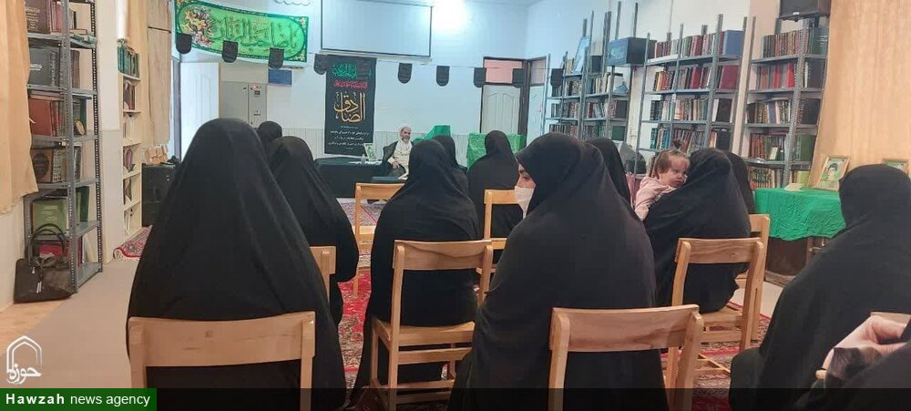 مراسم سوگواری امام جعفر صادق (ع) در مدرسه علمیه فاطمیه جلفا برگزار شد