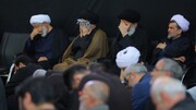 تصاویر/ آیین سوگواری شهادت امام صادق علیه‌السلام در مصلای بزرگ امام خمینی