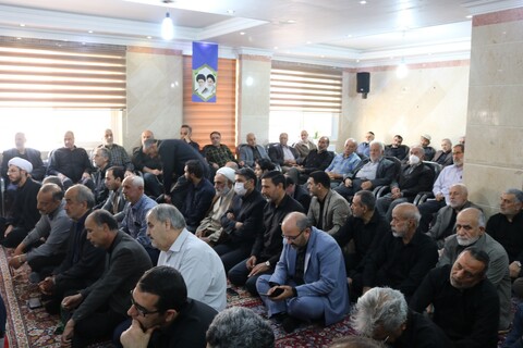 تصاویر/ مراسم عزاداری شهادت امام صادق(ع) در دفتر نماینده رهبر انقلاب در سمنان