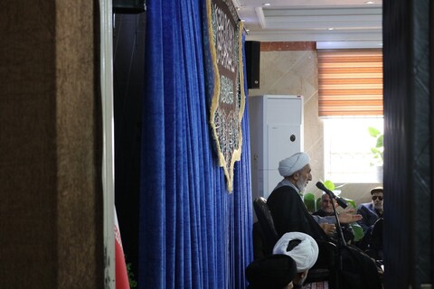 تصاویر/ مراسم عزاداری شهادت امام صادق(ع) در دفتر نماینده رهبر انقلاب در سمنان