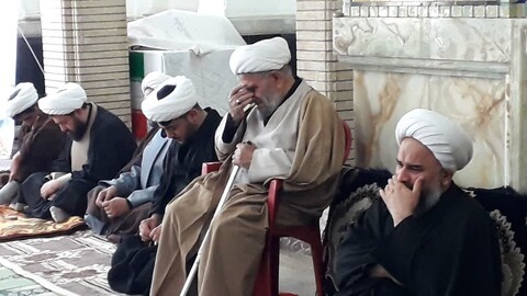 تصاویر/ عزاداری مردم شهرستان نقده در شهادت امام صادق (ع)