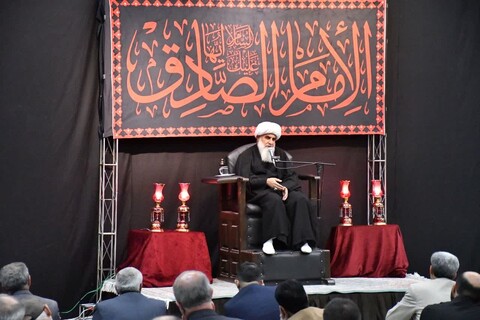 تصاویر/ مراسم عزاداری شهادت حضرت امام جعفر صادق علیه السلام در مسجد جنرال