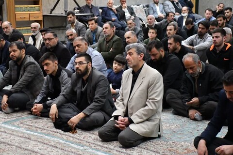 تصاویر/ مراسم عزاداری شهادت حضرت امام جعفر صادق علیه السلام در مسجد جنرال