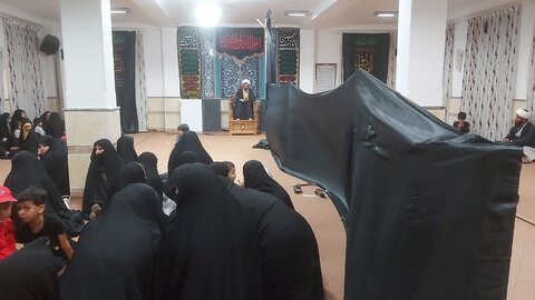 تصاویر/ مراسم شهادت امام صادق(ع) در اهرم