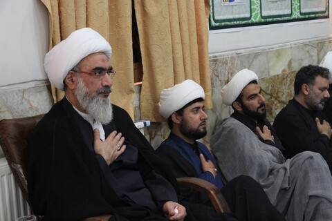 مراسم شهادت امام صادق(ع) در حوزه علمیه بوشهر