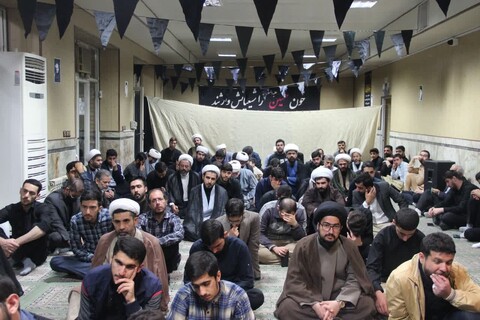 تصاویر / مراسم سالروز شهادت حضرت امام جعفر صادق در حوزه علمیه قزوین
