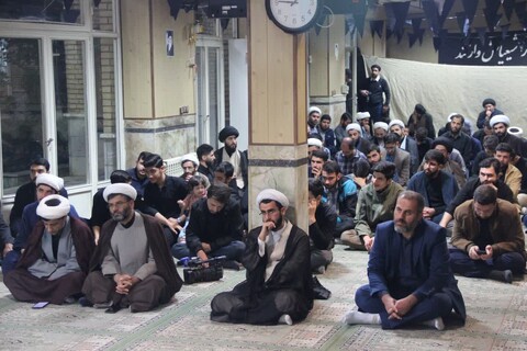 تصاویر / مراسم سالروز شهادت حضرت امام جعفر صادق در حوزه علمیه قزوین
